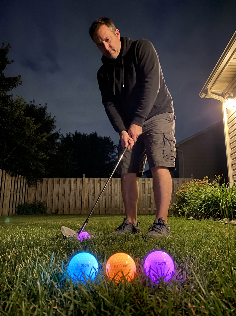 Sarah L. Backyard chipping with the kids